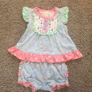 Matilda Jane baby summer pajamas 6-12 months